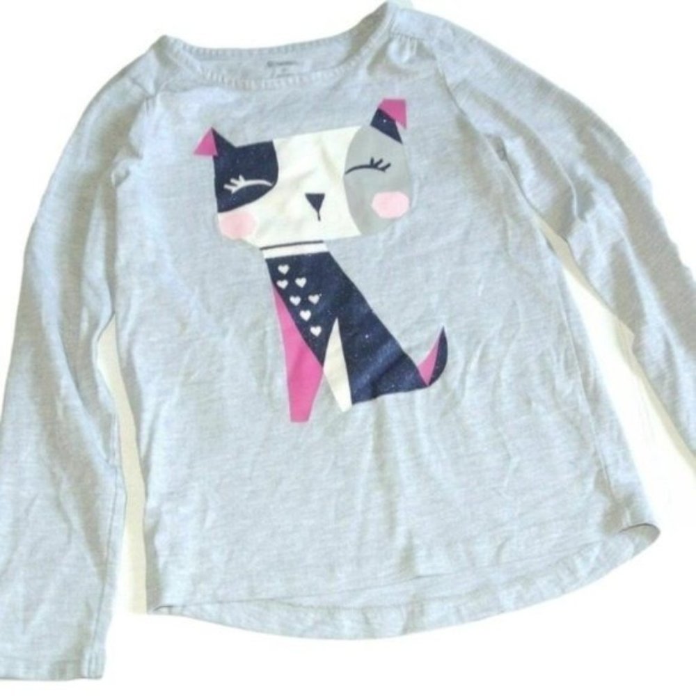 Gymboree‎ Gray Dog Long Sleeve Top 10